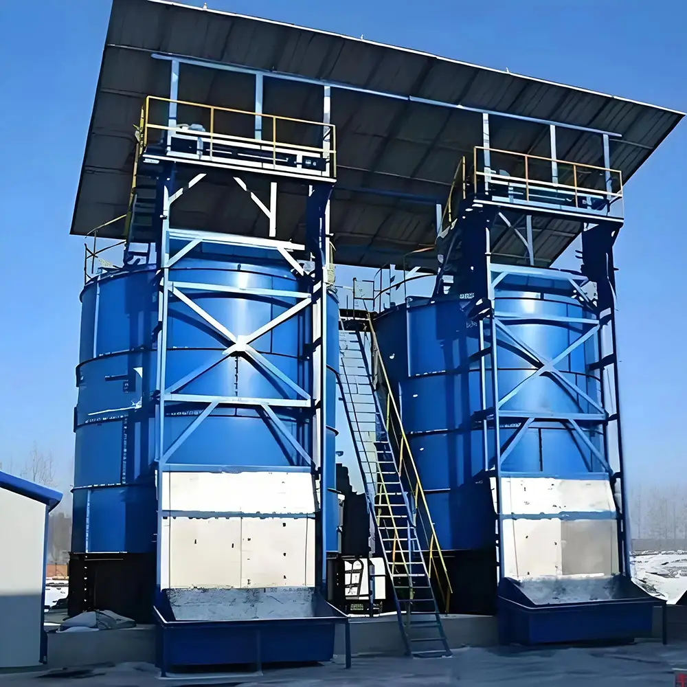 Vertical Fermentation Tank, Organic Fertilizer Equipment Production Line, Feces Fermentation