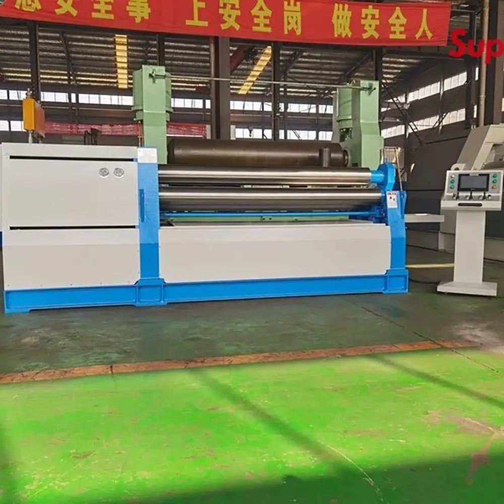 Three Roller Plate Rolling Machine