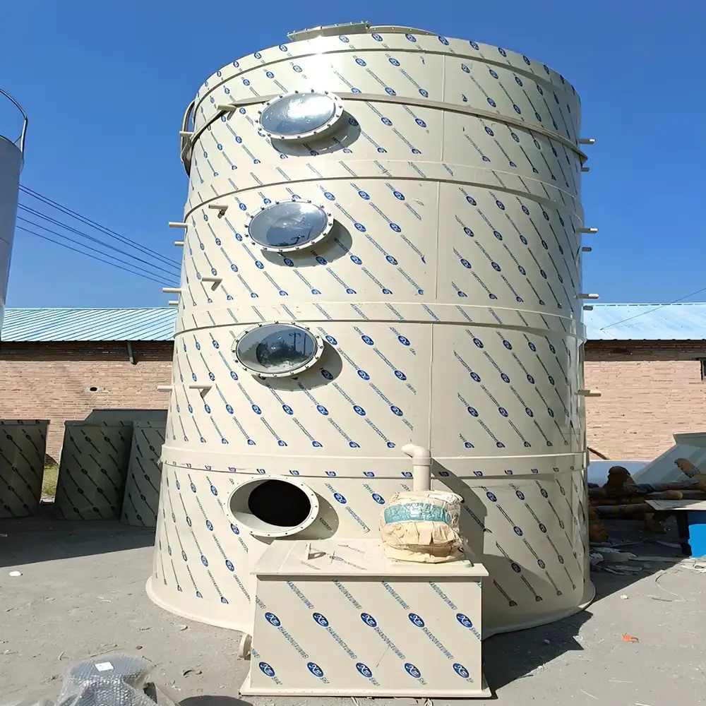 Industrial Flue Gas Treatment System