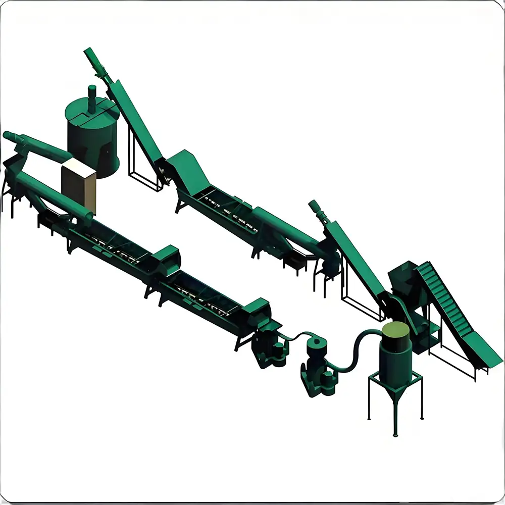 Waste Pet Bottle Flakes Washing Recycling Machine, Waste Plastic Dry Washing Friction Cleaning Machine Unit
