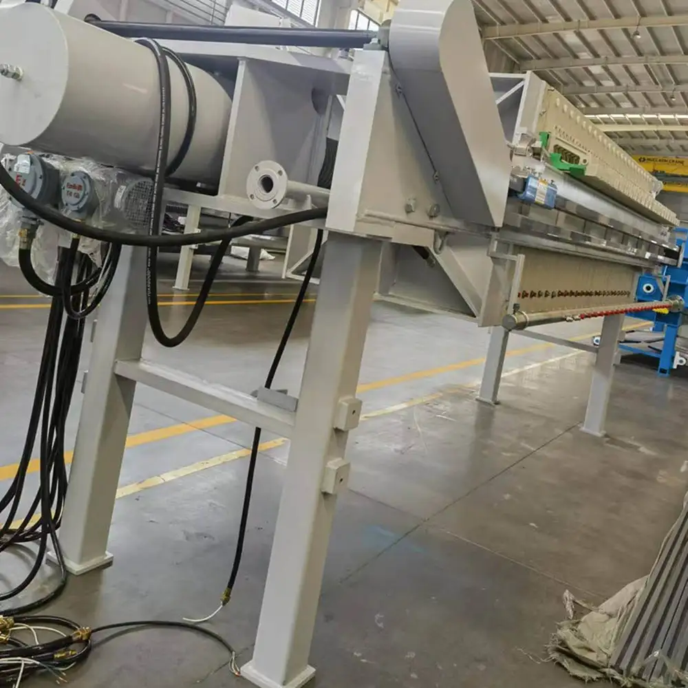 Plate And Frame Sludge Filter Press