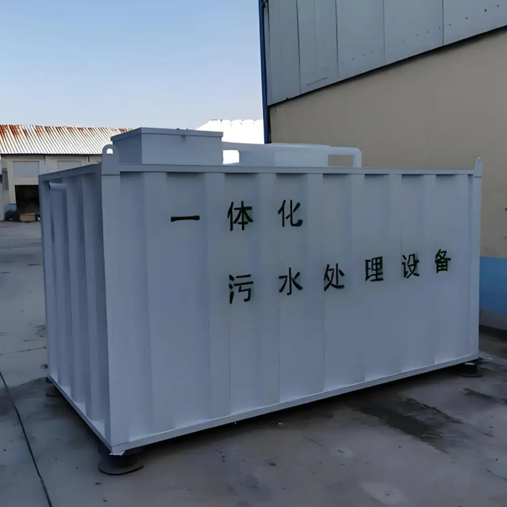 Sewage Treatment Equipment With Filtration System