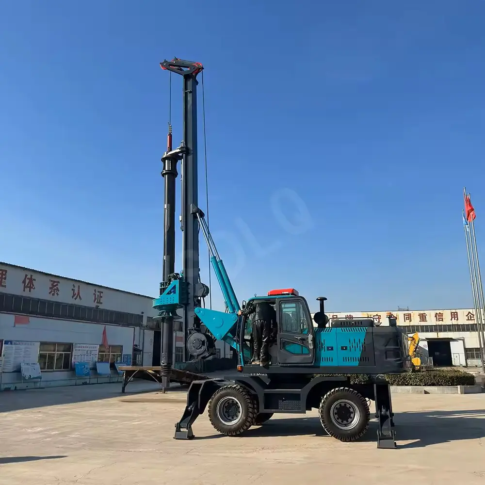 Mobile Hydraulic Piling Machine