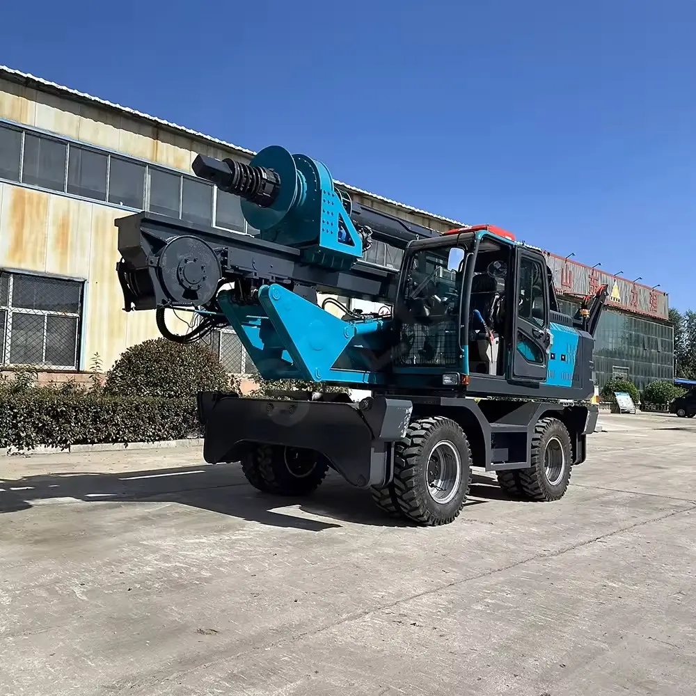Hydraulic Rotary Pile Driver