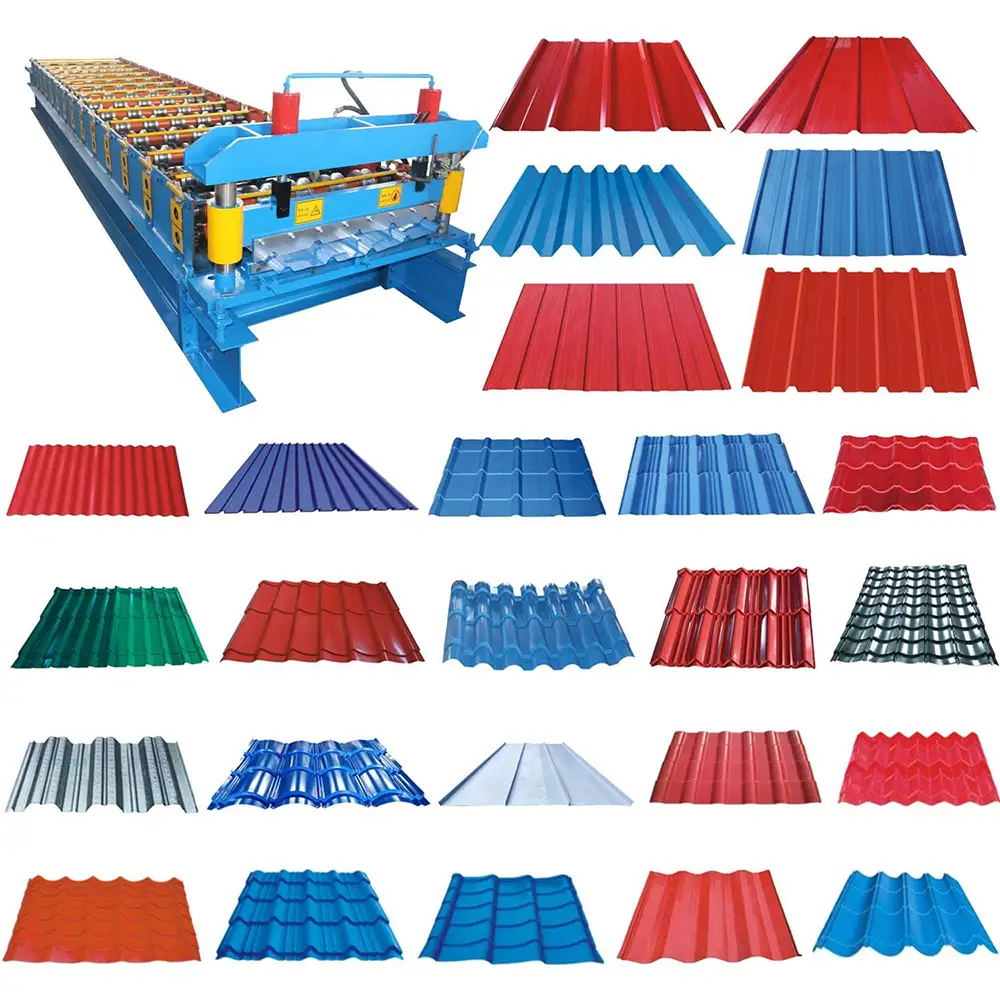 Zinc Tile Roofing Sheet Making Machine
